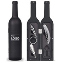 F511156 创意红酒开瓶器5件套套装多功能不锈钢开瓶器酒具礼品套装