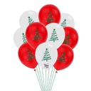 CM0007新款圣诞节气球 12寸卡通圣诞树亮片气球套装 节日派对装饰用品