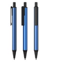 F512099 亚奇工厂创意按动圆珠笔定制广告logo 会议水性用笔金属笔
