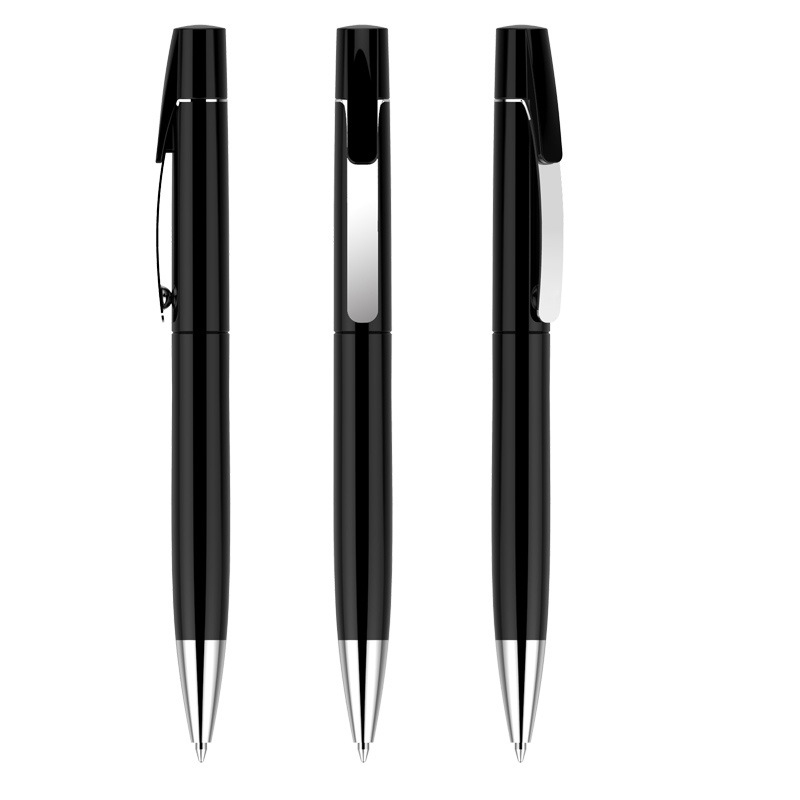 F512095 圆珠笔金属笔夹商务礼品广告笔定制印刷公司logo免费设计LOGO
