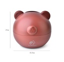 HOB6049 - Cute Animal Shaped Plastic Tissue Dispenser 卡通时尚RB553北欧色可爱小熊纸巾收纳盒子桌面餐巾盒抽纸卷纸筒