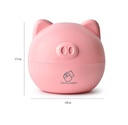 HOB6049 - Cute Animal Shaped Plastic Tissue Dispenser 卡通时尚RB553北欧色可爱小猪纸巾收纳盒子桌面餐巾盒抽纸卷纸筒