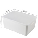 HOB6050 - Home Organization Plastic Storage Box 带盖储物盒 化妆品首饰整理盒学生宿舍衣物塑料收纳框 桌面收纳盒