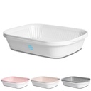 HOC4006 - 2-piece Wash and Drain Basket 亚马逊 日式沥水篮洗菜盆客厅水果盘家用塑料洗菜篮厨房收纳篮