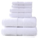 纯棉毛巾吸水浴巾柔软方巾精梳3件套 towel set 3pcs套装贴牌