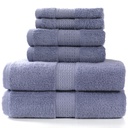 纯棉毛巾吸水浴巾柔软方巾精梳3件套 towel set 3pcs套装贴牌