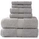 纯棉毛巾吸水浴巾柔软方巾精梳3件套 towel set 3pcs套装贴牌