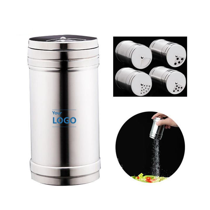 OUA0010 超大 不锈钢厨房调味罐调料盒户外烧烤调味瓶胡椒粉佐料罐孜然粉撒料罐
