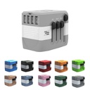 旅行充电器 万能充电器 电源转换器 3USB充电器1Type-c适配器