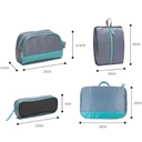 BGG1012 - 4-piece Waterproof Travel Organizer Bags 礼品订制旅行收纳四件套装防水收纳包多功能收纳袋洗漱包