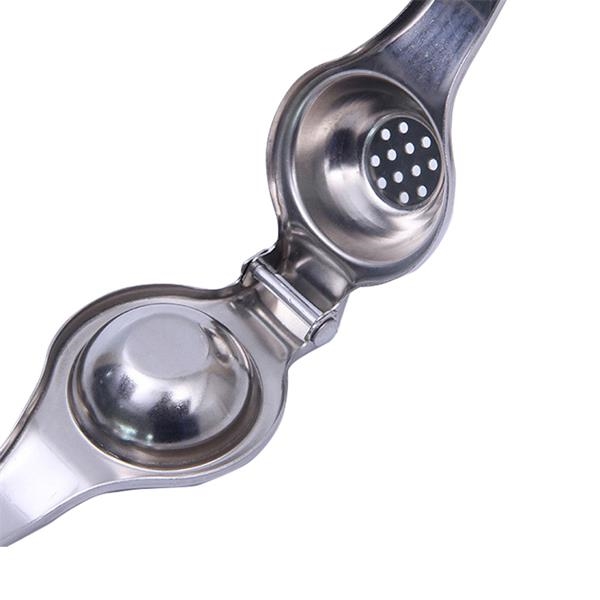 迷你橙子压汁器 家用水果榨汁器 厨房小工具不锈钢手动柠檬夹