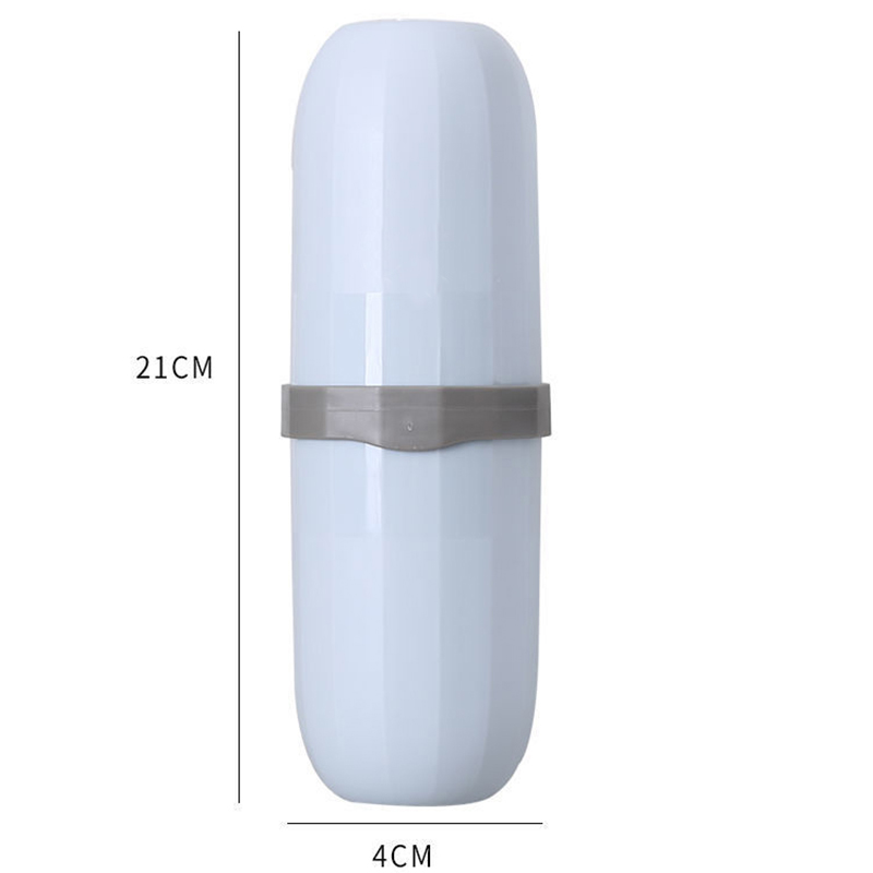 HOB1001 - Creative Toothbrush Holder 旅行漱口杯简约洗漱杯 便捷式牙刷盒套装户外出差旅游用品收纳盒