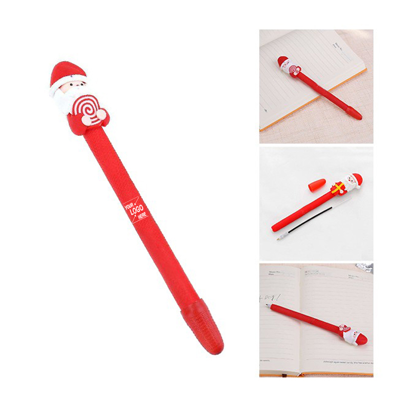 F512024 圣诞用品 卡通创意圣诞圆珠笔 圣诞节小礼品圣诞装饰品