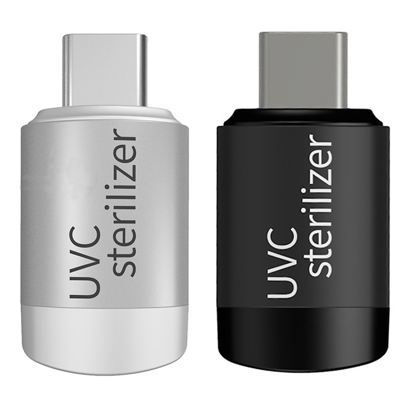 Mini UVC LED uv sterilizer杀菌消毒灯Android Micro USB灭菌器