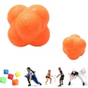 亚马逊六角球高弹力 反应球 敏捷球 变向球 速度球 锻炼反应能力-7cm
