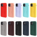 适用iphone12pro腕带支架手机壳 苹果XSMAX手机保护套全包磨砂壳