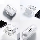 适用Airpods Pro保护套苹果蓝牙耳机airPods硬壳3代素材保护壳透明带登山扣
