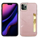 适用于苹果12iphone11 pro商务插卡皮套苹果xs max后盖支架手机壳