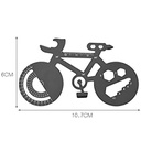 不锈钢多功能单车卡片工具创意开瓶器扳手户外便携EDC工具卡现货