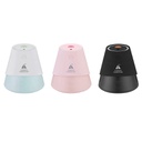 新款usb迷你冰山加湿器 萌宠小夜灯加湿器小风扇家用三合一加湿器