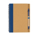 PSN1021 - Kraft Loose-leaf Spring Notebook厂家批发牛皮纸线圈本定做商务办公活页笔记本学生记事本定制logo