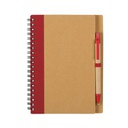 PSN1021 - Kraft Loose-leaf Spring Notebook厂家批发牛皮纸线圈本定做商务办公活页笔记本学生记事本定制logo
