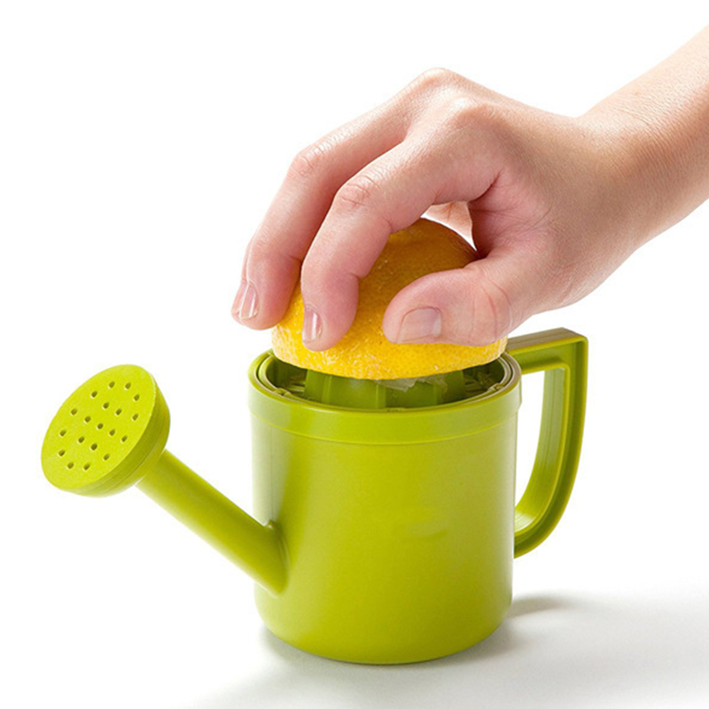 洒水壶柠檬手动榨汁机 洒水壶榨汁机 lemon juicer 彩盒包装