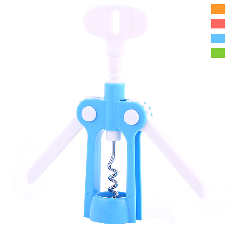 创意不锈钢红酒开瓶器 家用手动葡萄酒香槟启瓶器 厨房小工具