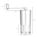 铝制手摇咖啡磨 新款手摇磨豆机 咖啡磨豆机 咖啡研磨器