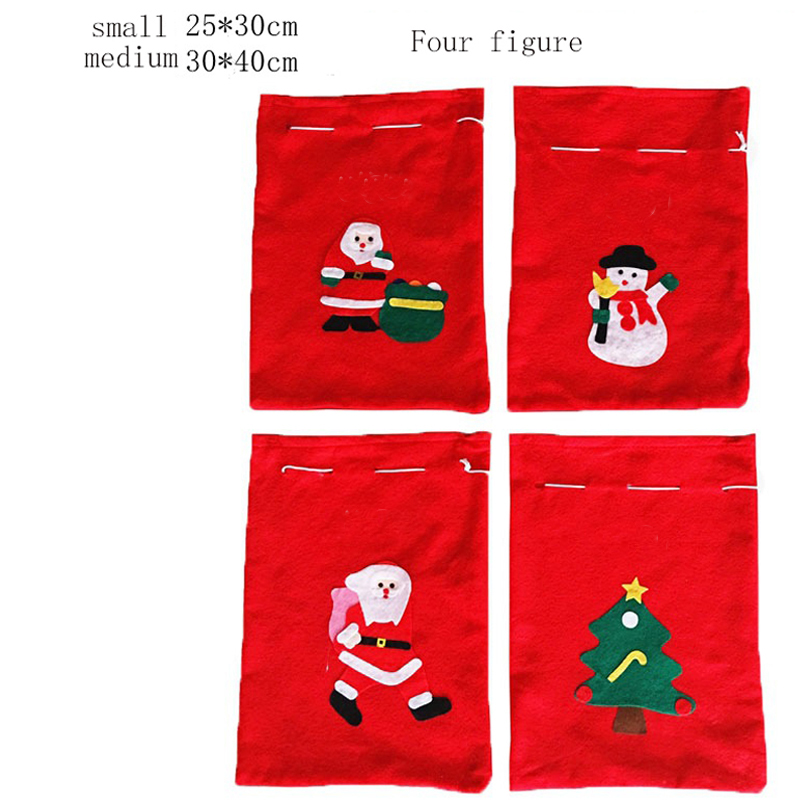 CM0021中号 热卖圣诞礼品袋 圣诞老人袋子 平安夜礼物袋