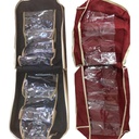 HOB6031 - Shoe Organizer Bag Shoe Tote手提式无纺布鞋盒 收纳鞋袋 旅游居家整理6格opp装