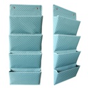 HOB6029 - Multi-pocket Hanging Organizer 专业生产家居布艺收纳挂袋 多色挂墙置物环保收纳悬挂防尘袋订做