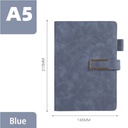 PSN1016 - A5 Metal Buckle Notebook Notepad Set 厂家文具批发商务礼品记事本pu广告定做笔记本套装定制LOGO彩印