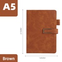 PSN1016 - A5 Metal Buckle Notebook Notepad Set 厂家文具批发商务礼品记事本pu广告定做笔记本套装定制LOGO彩印