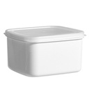 HOC4008 - Kitchen Refrigerator multi-function Storage Box 厨房冰箱多功能收纳盒塑料果蔬干果密封收纳方形储物盒6060 1.2L