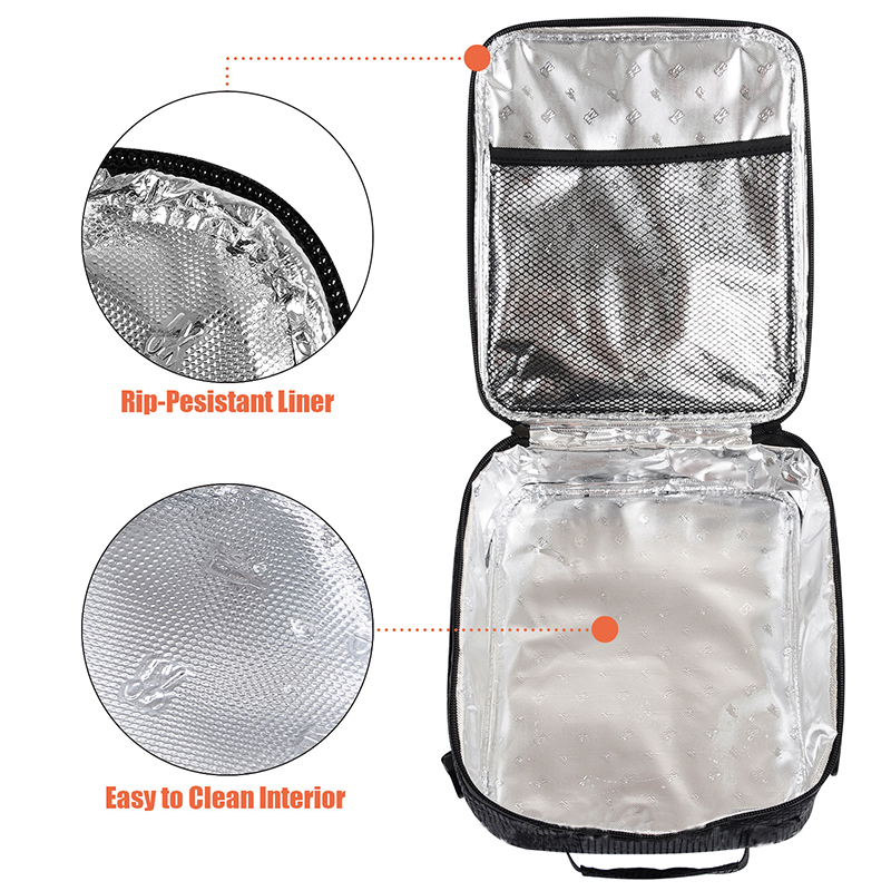 BGB1005 - Custom Insulated Lunch Bag 厂家定制上班手提保温午餐包 儿童 学生铝箔保温袋饭盒包 冰袋