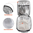 BGB1005 - Custom Insulated Lunch Bag 厂家定制上班手提保温午餐包 儿童 学生铝箔保温袋饭盒包 冰袋