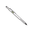 F500745多功能金属螺丝刀水平仪圆珠笔触屏电容头刻度水平尺金属笔