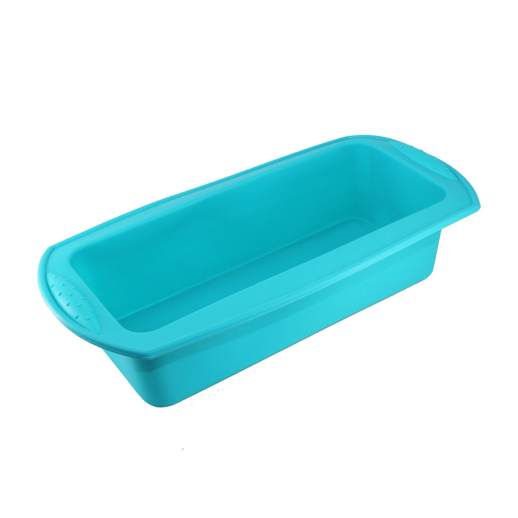 DIY硅胶蛋糕模 食品级硅胶 双耳长方形硅胶吐司盘 吐司面包模具