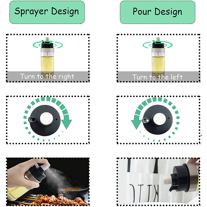 喷油瓶 橄榄油喷雾器 亚马逊新式喷油瓶 喷油壶