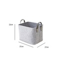 HOB6058 - Felt Storage Basket 大号毛毡收纳篮 桌面零食玩具文具收纳筐 化妆品收纳袋批发