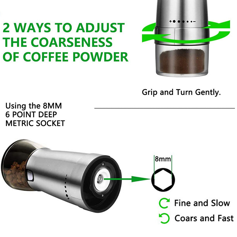 咖啡磨 电动咖啡磨 USB可充电咖啡机 电动咖啡研磨器
