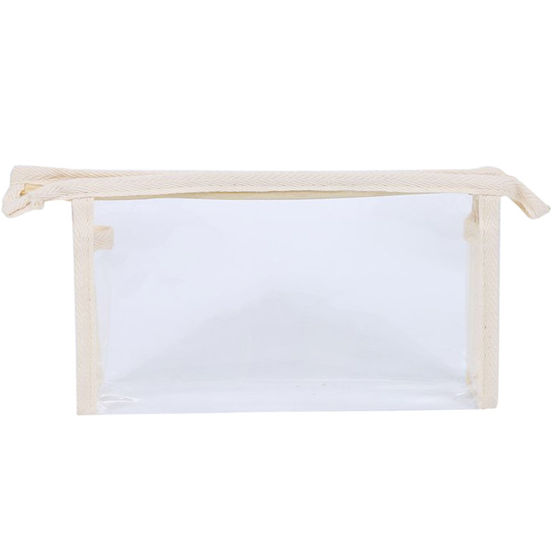 厂家现货批发pvc袋洗漱包便捷塑料收纳袋PVC拉链袋透明化妆品