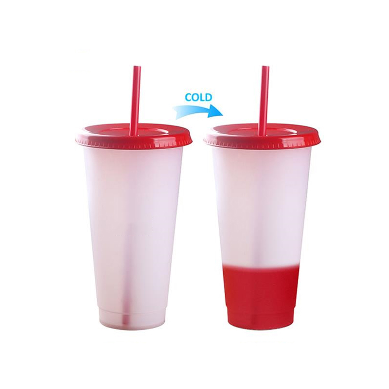 感温变色杯