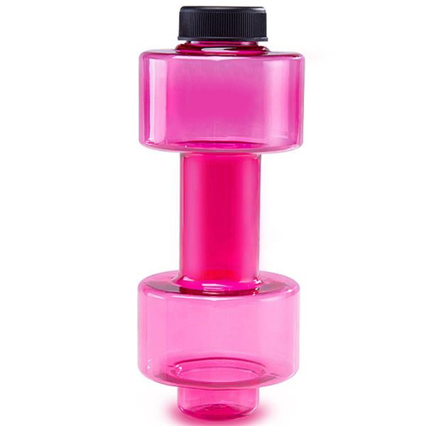 550ML容量健身水壶多功能运动塑料水杯哑铃杯