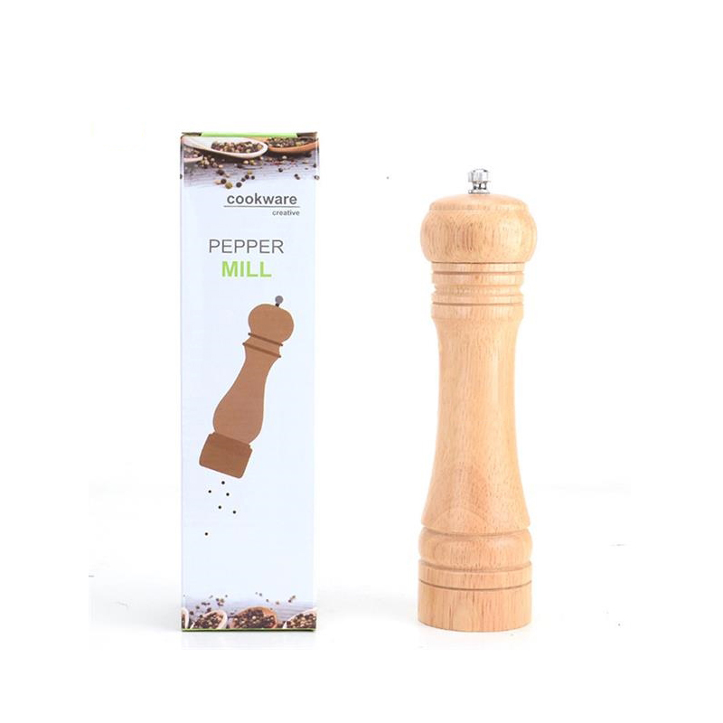 大号 手动多工能陶瓷芯实木胡椒研磨器 香料磨厨房多工能调味瓶工具