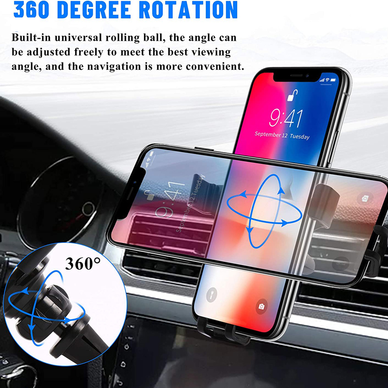Air Vent Car Mount Phone Holder   Gravity Car Vent Phone Holder