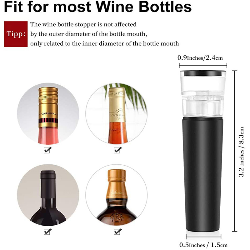 酒具红酒瓶塞 抽真空保鲜塞硅胶 葡萄酒红酒真空酒塞