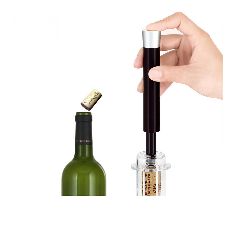 葡萄酒针式气压开瓶器 手动红酒启子铝管气压开瓶器 厂家定制批发