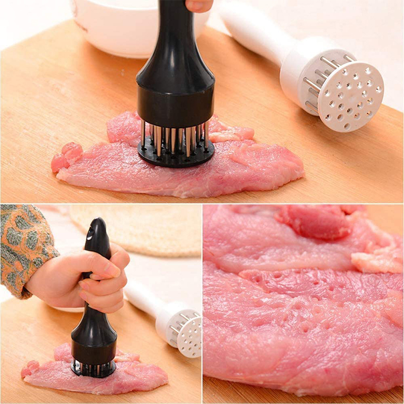 ebay 亚马逊 不锈钢敲肉锤西餐牛排松肉器松肉针 嫩肉针